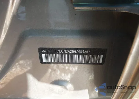 2017 Kia Soul из США, поврежденный, VIN KNDJN2A26H7494367